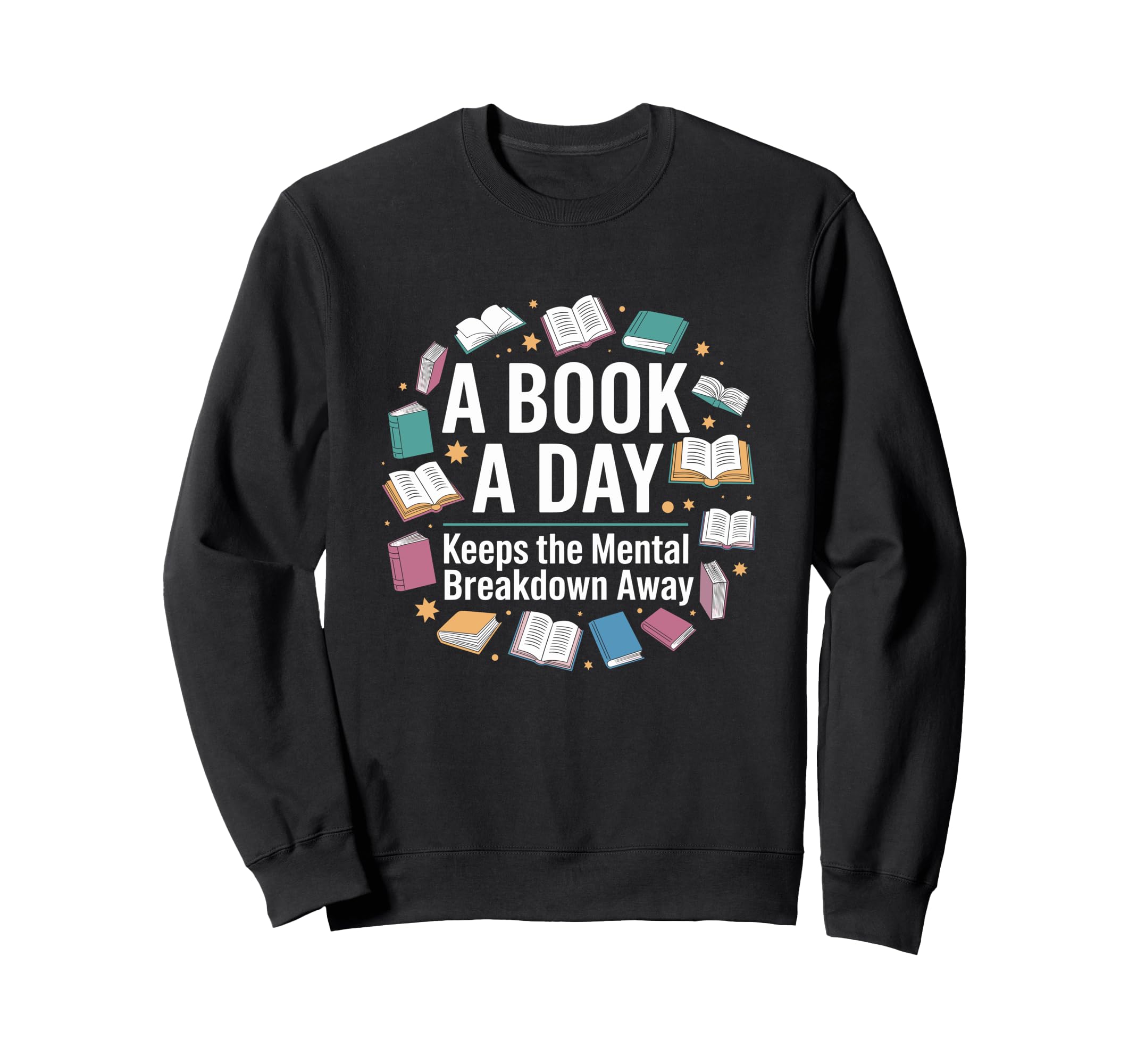 Womens Reading Book Lover Bookworms Sweatshirt - Unique Graphic for Adults - T-Shirt, Sweatshirt, Hoodie