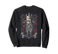 Art Portrait Shakespeare King Lear Sweatshirt - Trendy Graphic Unisex - T-Shirt, Sweatshirt, Hoodie