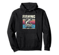 Bass Fishing Mens Sunset Funny Therapy Hoodie - Custom Art Print Men Women - T-Shirt, Sweatshirt, Hoodie
