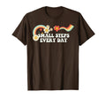 Groovy Script Funny Small Steps T-Shirt - Custom Art Print for Adults - T-Shirt, Sweatshirt, Hoodie