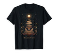 Zen Balancing Stones Art Mindfulness And T-Shirt - Minimalist Print Unisex - T-Shirt, Sweatshirt, Hoodie