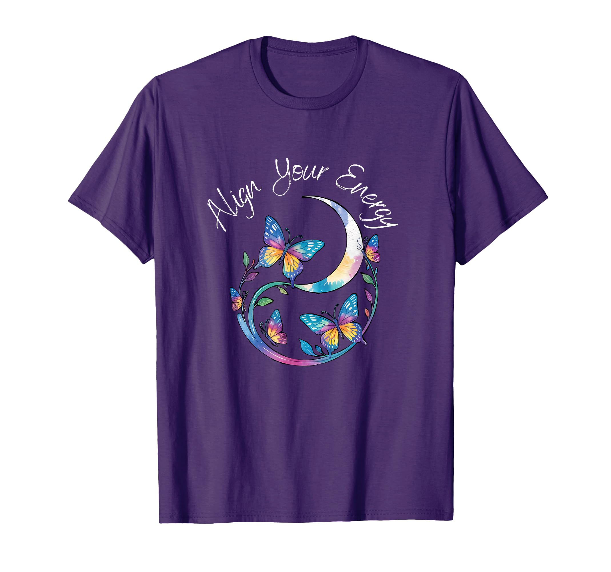 Align Your Energy Mindfulness Celestial T-Shirt - Trendy Graphic Unisex - T-Shirt, Sweatshirt, Hoodie