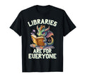 Libraries Are Everyone Dragon Book T-Shirt - Trendy Graphic Men Women - T-Shirt, Sweatshirt, Hoodie