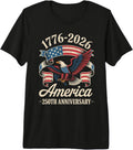 250 Years 250th Anniversary America Eagle Flag Patriotic Premium Tri-Blend T-Shirt Unisex T-shirt, Sweatshirt, Hoodie, Long Sleeve Tee - T-Shirt, Sweatshirt, Hoodie