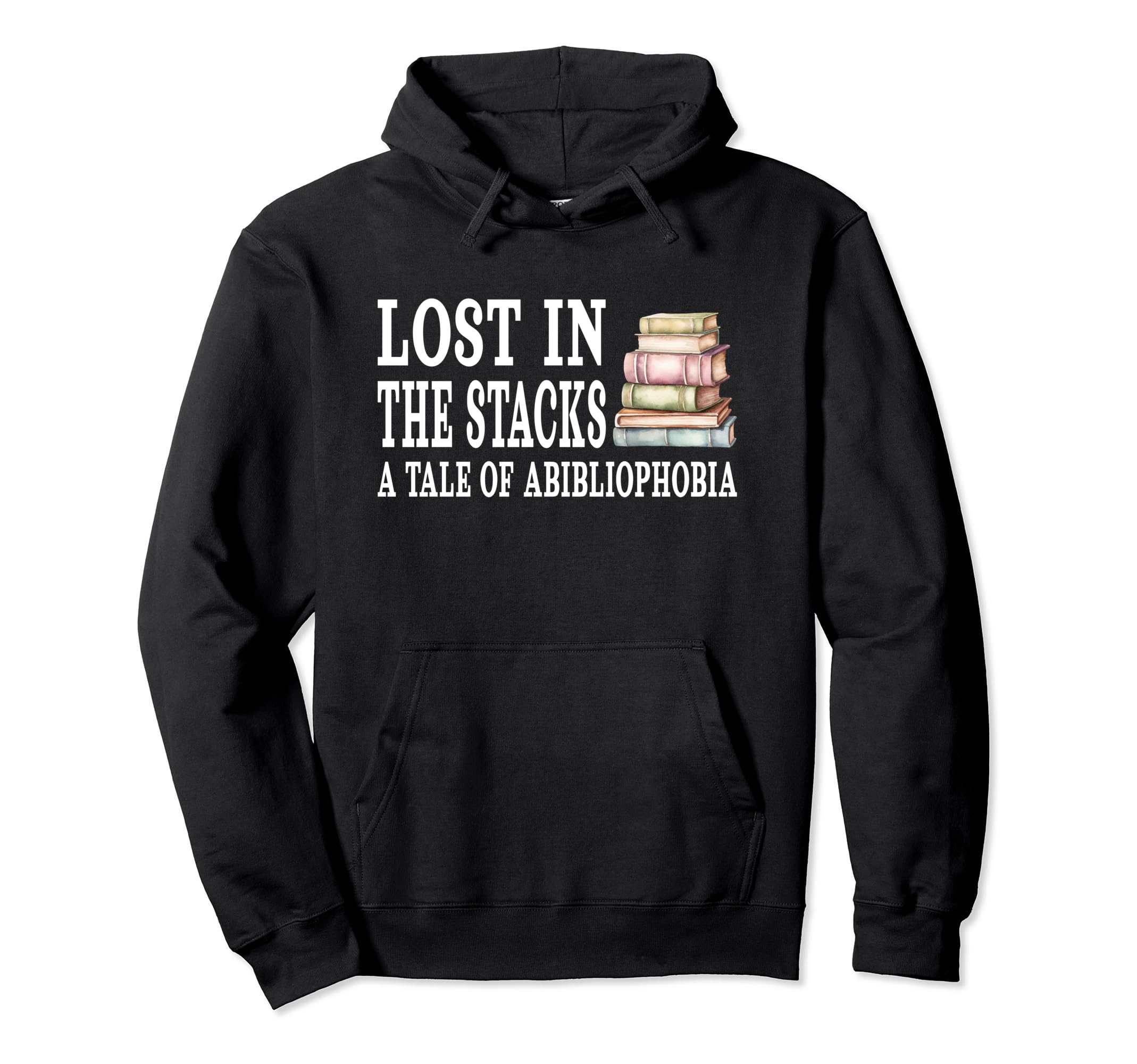 Funny Bibliophile Joke Book Lover Hoodie - Fun Novelty Design Unisex - T-Shirt, Sweatshirt, Hoodie