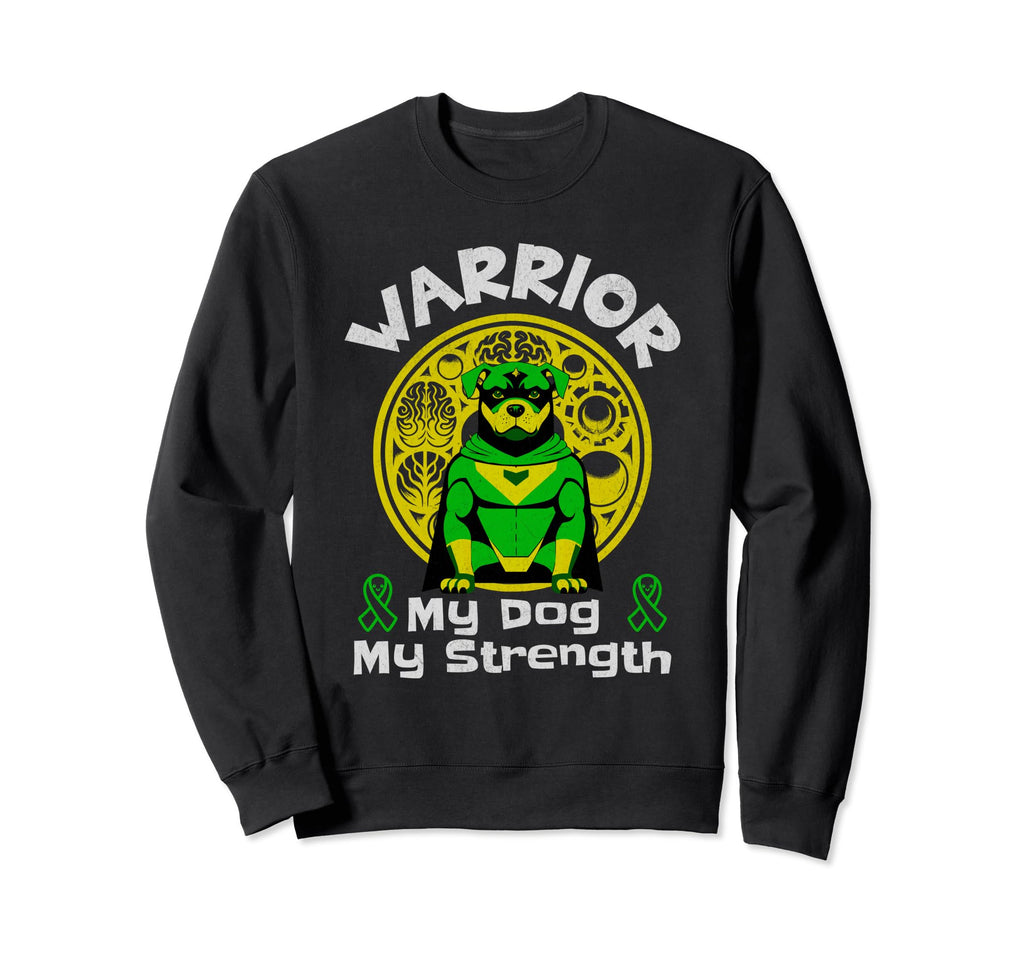 Warrior Unleash Pawsitivity My Dog Sweatshirt - Custom Art Print Men Women - T-Shirt, Sweatshirt, Hoodie