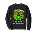 Warrior Unleash Pawsitivity My Dog Sweatshirt - Custom Art Print Men Women - T-Shirt, Sweatshirt, Hoodie