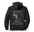 Book Day Fantasy Dragons Castle Reading Hoodie - Graphic Print Men Women - T-Shirt, Sweatshirt, Hoodie