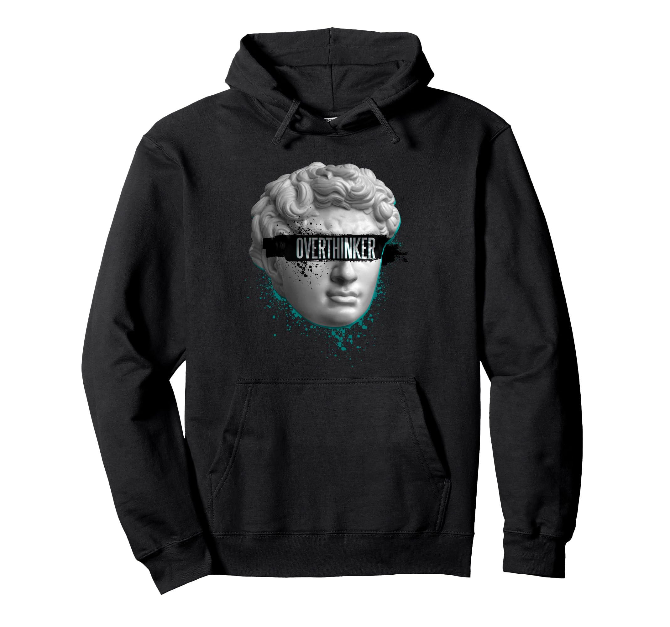 Extravagant Artful Collage Hoodie - Aesthetic Graphic for Adults - T-Shirt, Sweatshirt, Hoodie