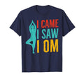 I Came I Saw I Om Yoga Pose T-Shirt - Custom Art Print for Adults - T-Shirt, Sweatshirt, Hoodie