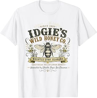 Idgie's Wild Honey Co Southern Whistle Stop Caf Vintage T-Shirt Unisex T-shirt, Sweatshirt, Hoodie, Long Sleeve Tee - T-Shirt, Sweatshirt, Hoodie
