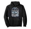 Overstimulated Moms Club Coquette Hoodie - Casual Everyday Wear Men Women - T-Shirt, Sweatshirt, Hoodie