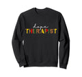 Dope Therapist Counselor Leopard Sweatshirt - Custom Art Print Men Women - T-Shirt, Sweatshirt, Hoodie