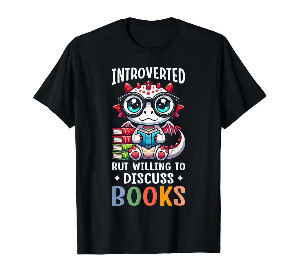 Introverted But Willing To Discuss T-Shirt - Aesthetic Graphic Men Women - T-Shirt, Sweatshirt, Hoodie