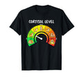 Funny Cat Low Cortisol Levels Meme T-Shirt - Fun Novelty Design Unisex - T-Shirt, Sweatshirt, Hoodie