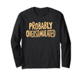 Anxiety Introvert Mental Health T-Shirt - Novelty Apparel for Adults - T-Shirt, Sweatshirt, Hoodie