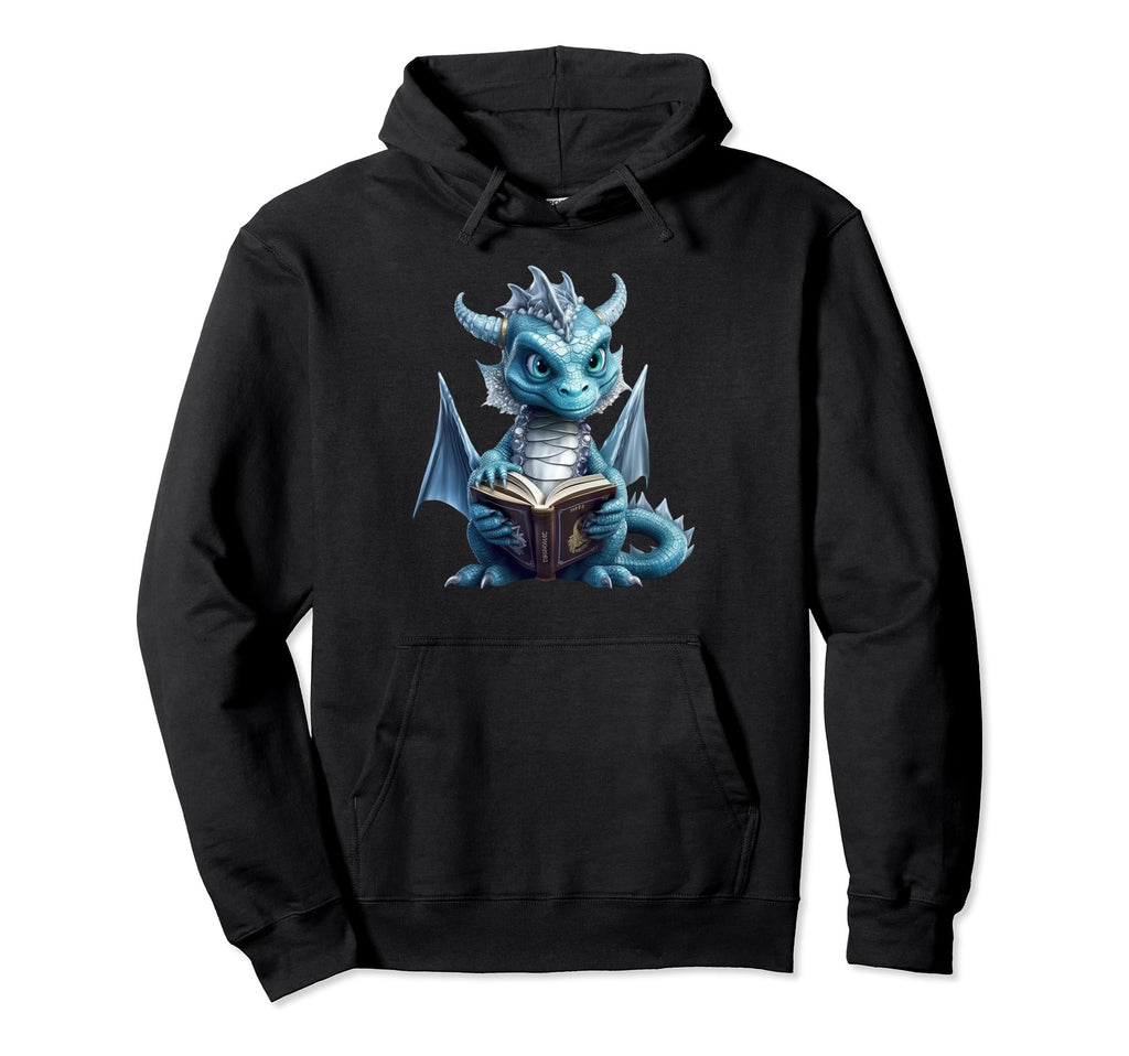 Chinese Year Dragon Dragon Books Hoodie - Casual Everyday Wear Unisex - T-Shirt, Sweatshirt, Hoodie