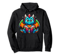 Dragon Reading Book Dragon Enthusiast Hoodie - Trendy Graphic Men Women - T-Shirt, Sweatshirt, Hoodie