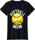 Softball Mom Shirts Unisex T-shirt, Sweatshirt, Hoodie, Long Sleeve Tee - T-Shirt, Sweatshirt, Hoodie