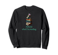 Book Worm Book Stack Reading Addict Sweatshirt - Unique Graphic for Adults - T-Shirt, Sweatshirt, Hoodie