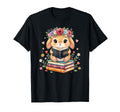 Bunny Glasses Books Bookworm Reader T-Shirt - Aesthetic Graphic for Adults - T-Shirt, Sweatshirt, Hoodie