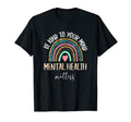 Mental Health Matters Be Kind Leopard T-Shirt - Unique Graphic Unisex - T-Shirt, Sweatshirt, Hoodie