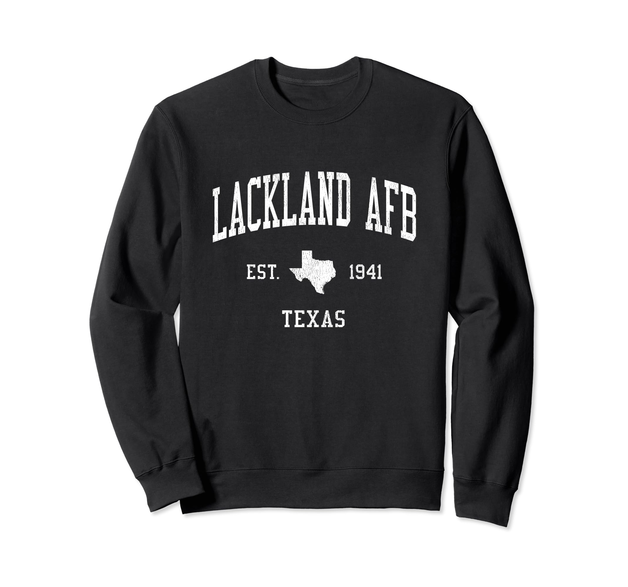 Lackland Afb Tx Athletic Sweatshirt - Casual Everyday Wear for Adults - T-Shirt, Sweatshirt, Hoodie