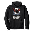 Cryptid Cryptozoology Mothman Hoodie - Fun Novelty Design Men Women - T-Shirt, Sweatshirt, Hoodie