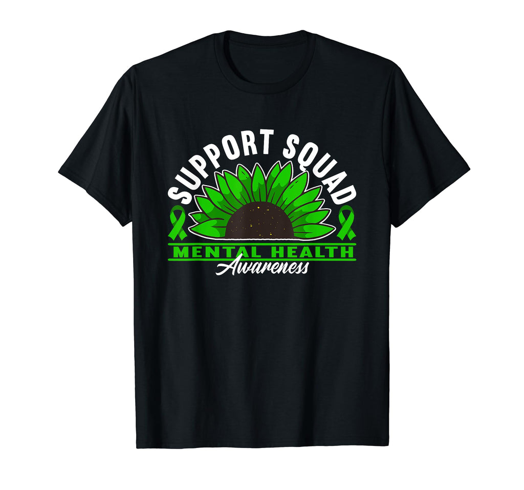 Support Awareness Squad I Depression T-Shirt - Streetwear Style Unisex - T-Shirt, Sweatshirt, Hoodie