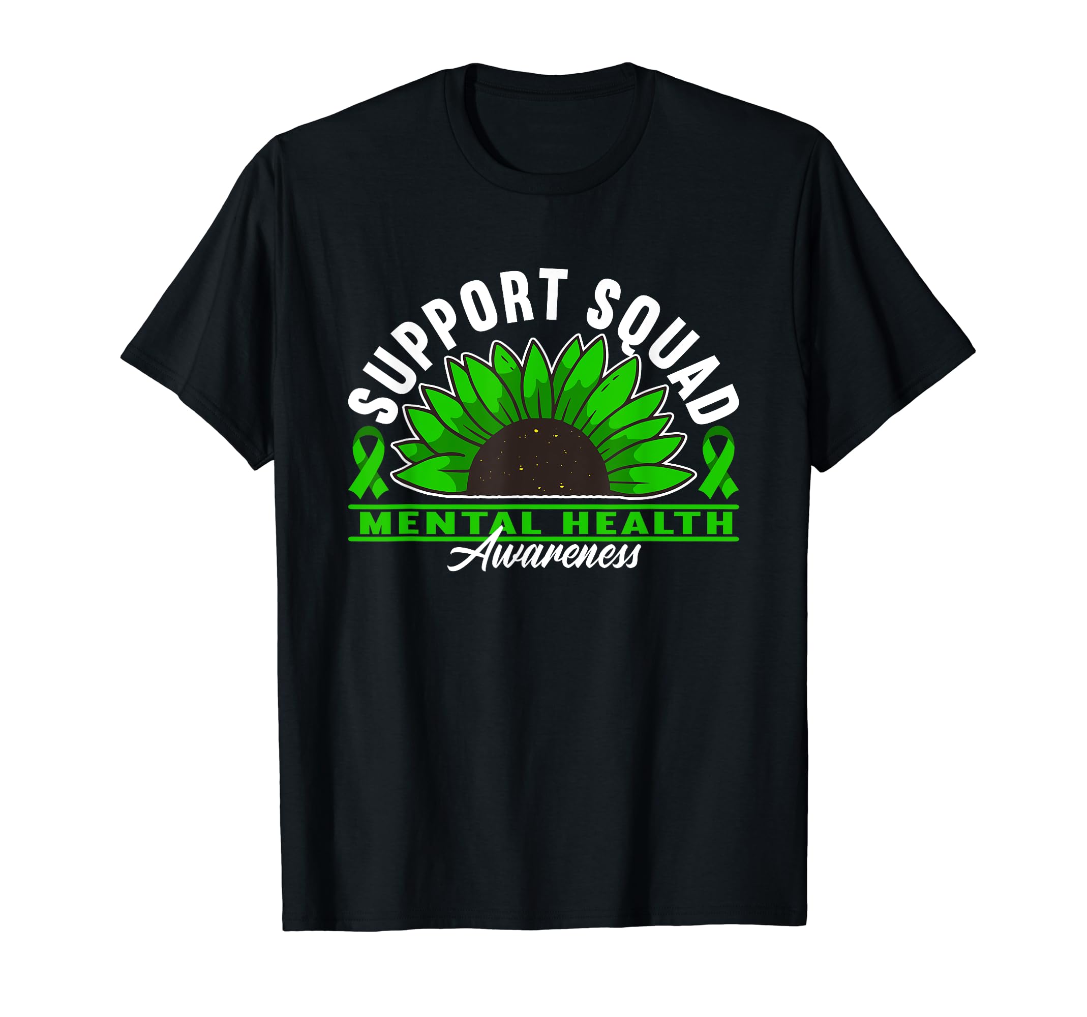 Support Awareness Squad I Depression T-Shirt - Streetwear Style Unisex - T-Shirt, Sweatshirt, Hoodie