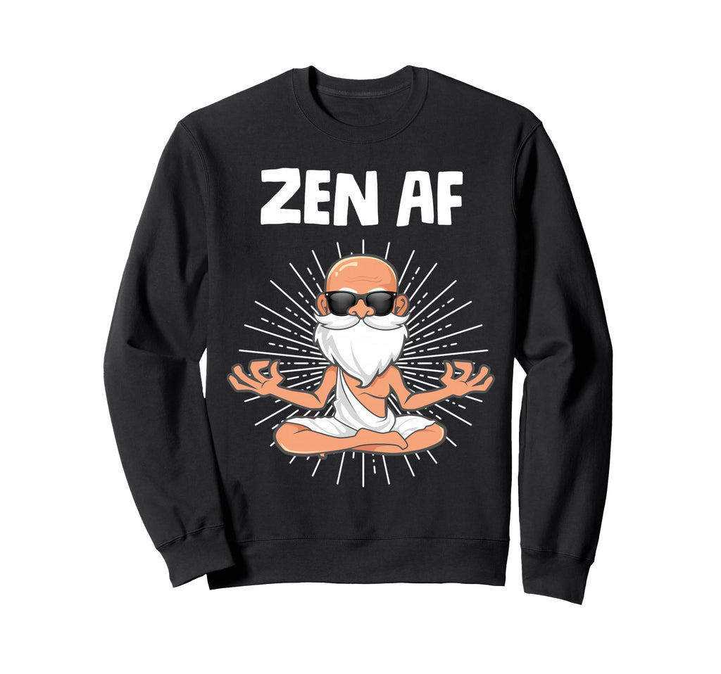 Funny Yoga Lotus Pose Meditation Sweatshirt - Fun Novelty Design Unisex - T-Shirt, Sweatshirt, Hoodie