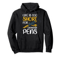 Fountain Pen Writing Handwriting Hoodie - Fun Novelty Design Unisex - T-Shirt, Sweatshirt, Hoodie