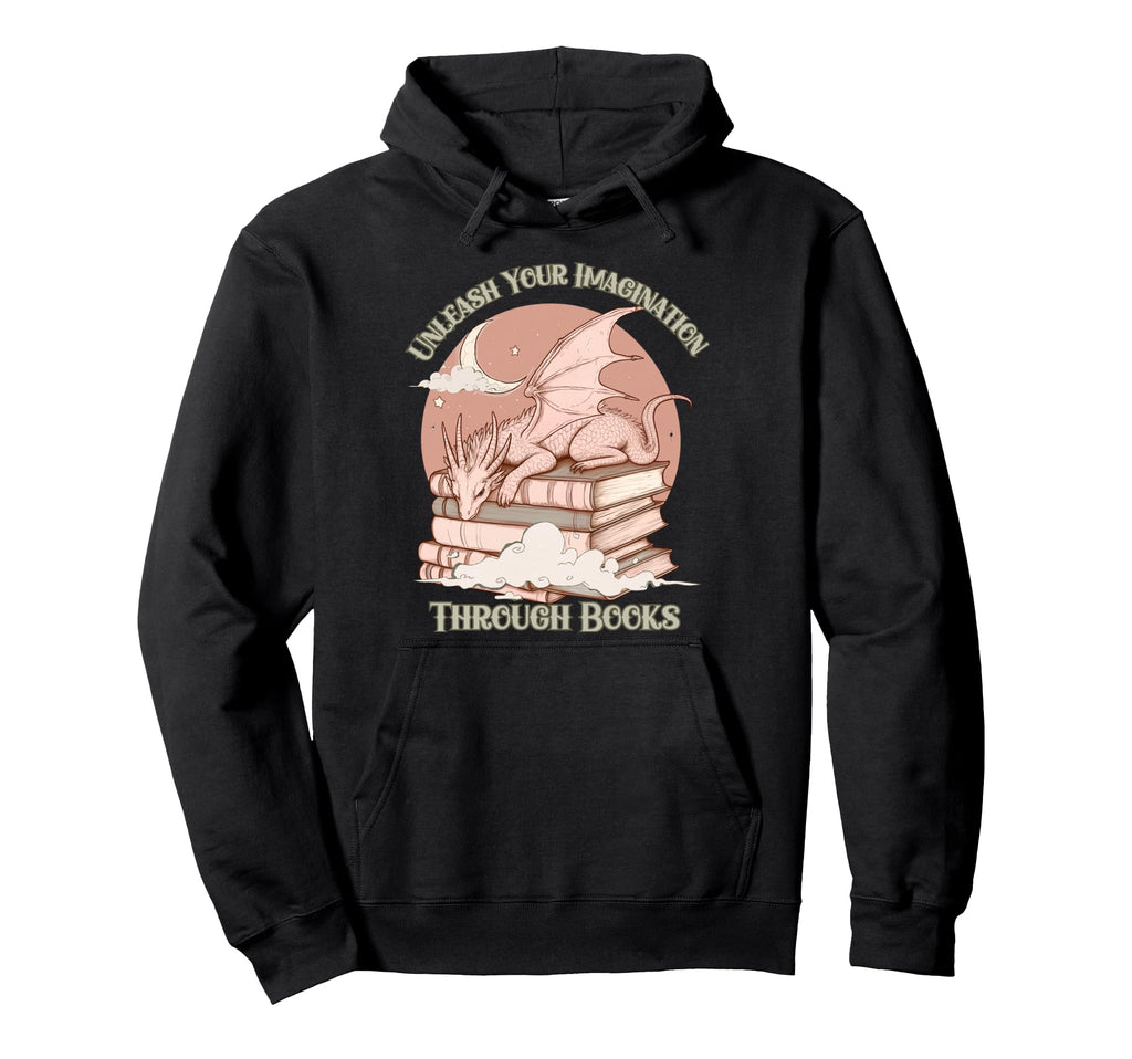Unleash Your Imagination Through Hoodie - Aesthetic Graphic for Adults - T-Shirt, Sweatshirt, Hoodie
