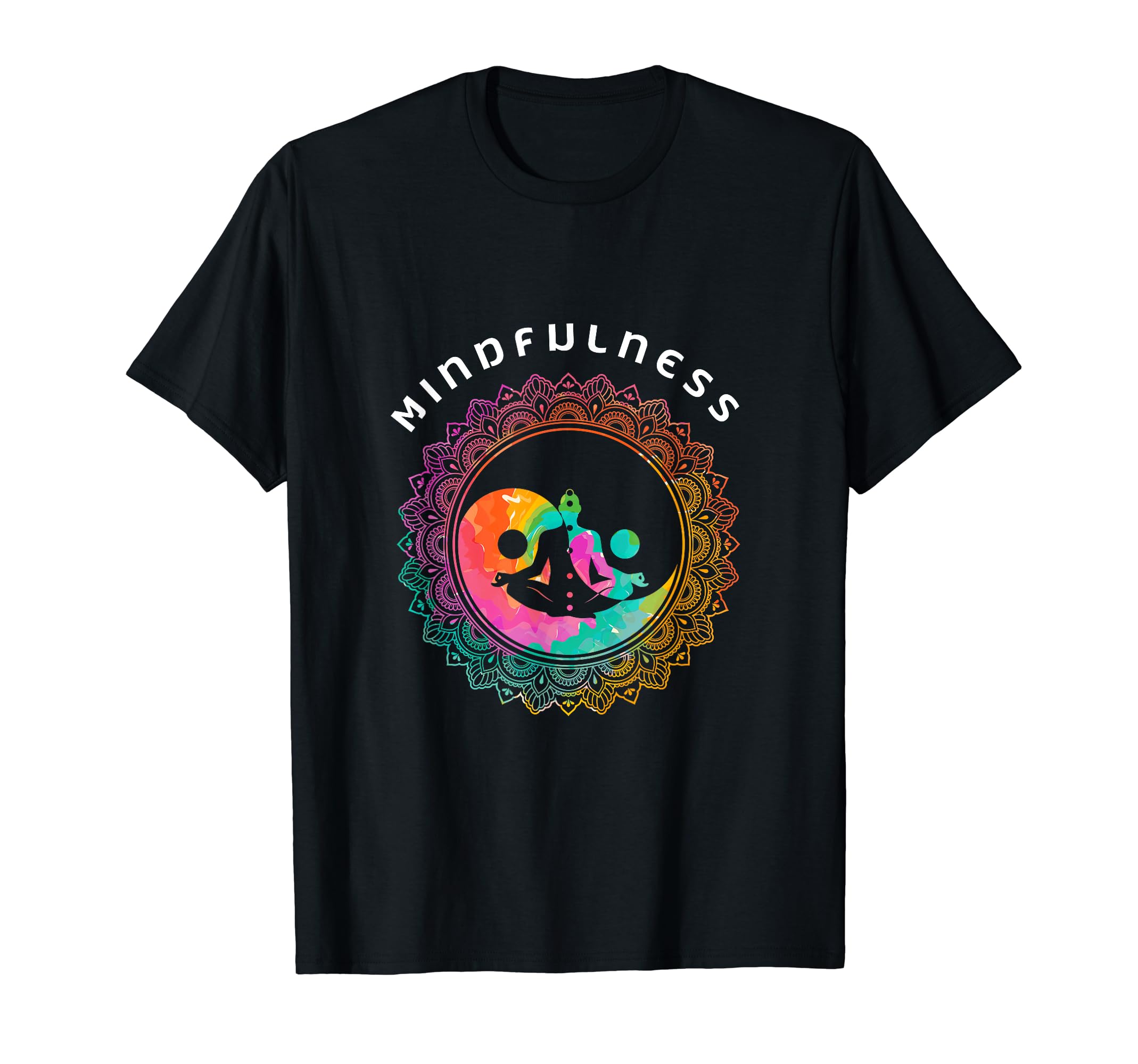 Mindfulness Namaste Spiritual Balance T-Shirt - Fun Novelty Design Unisex - T-Shirt, Sweatshirt, Hoodie