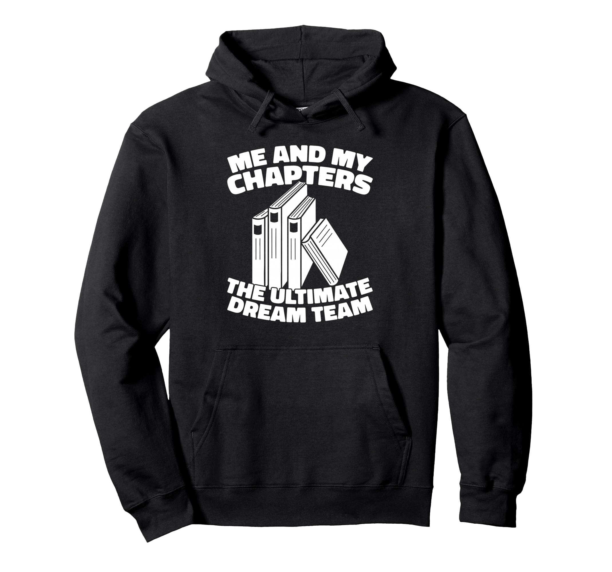 Bookworm Library Bibliophile Literature Hoodie - Fun Novelty Design Unisex - T-Shirt, Sweatshirt, Hoodie