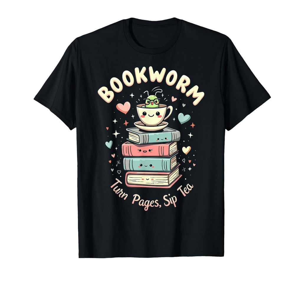 Bookworm Social Club Kawaii Reading T-Shirt - Aesthetic Graphic Unisex - T-Shirt, Sweatshirt, Hoodie
