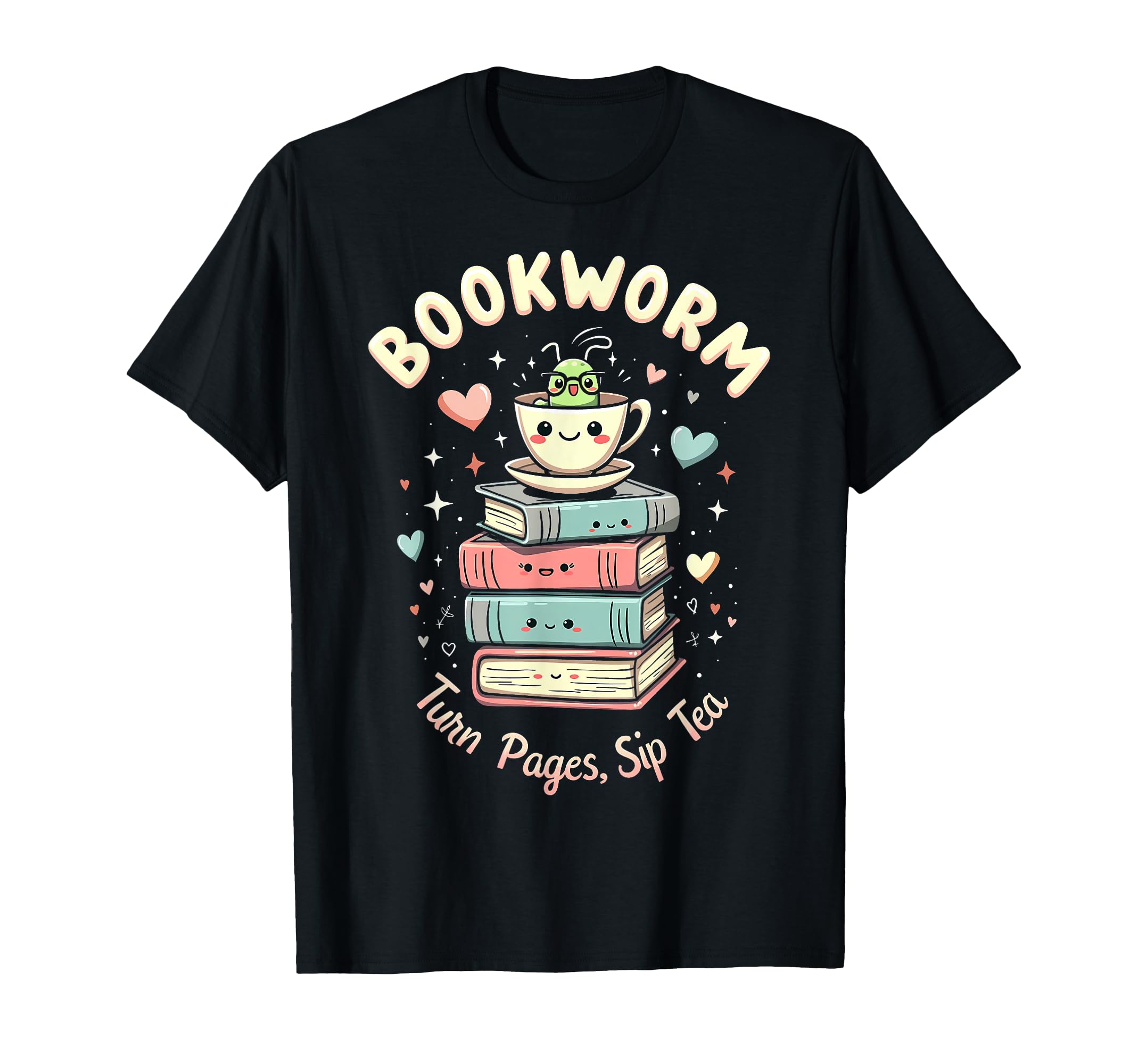 Bookworm Social Club Kawaii Reading T-Shirt - Aesthetic Graphic Unisex - T-Shirt, Sweatshirt, Hoodie