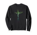 Tree Life Cross Spiritual Sweatshirt - Trendy Graphic Unisex - T-Shirt, Sweatshirt, Hoodie