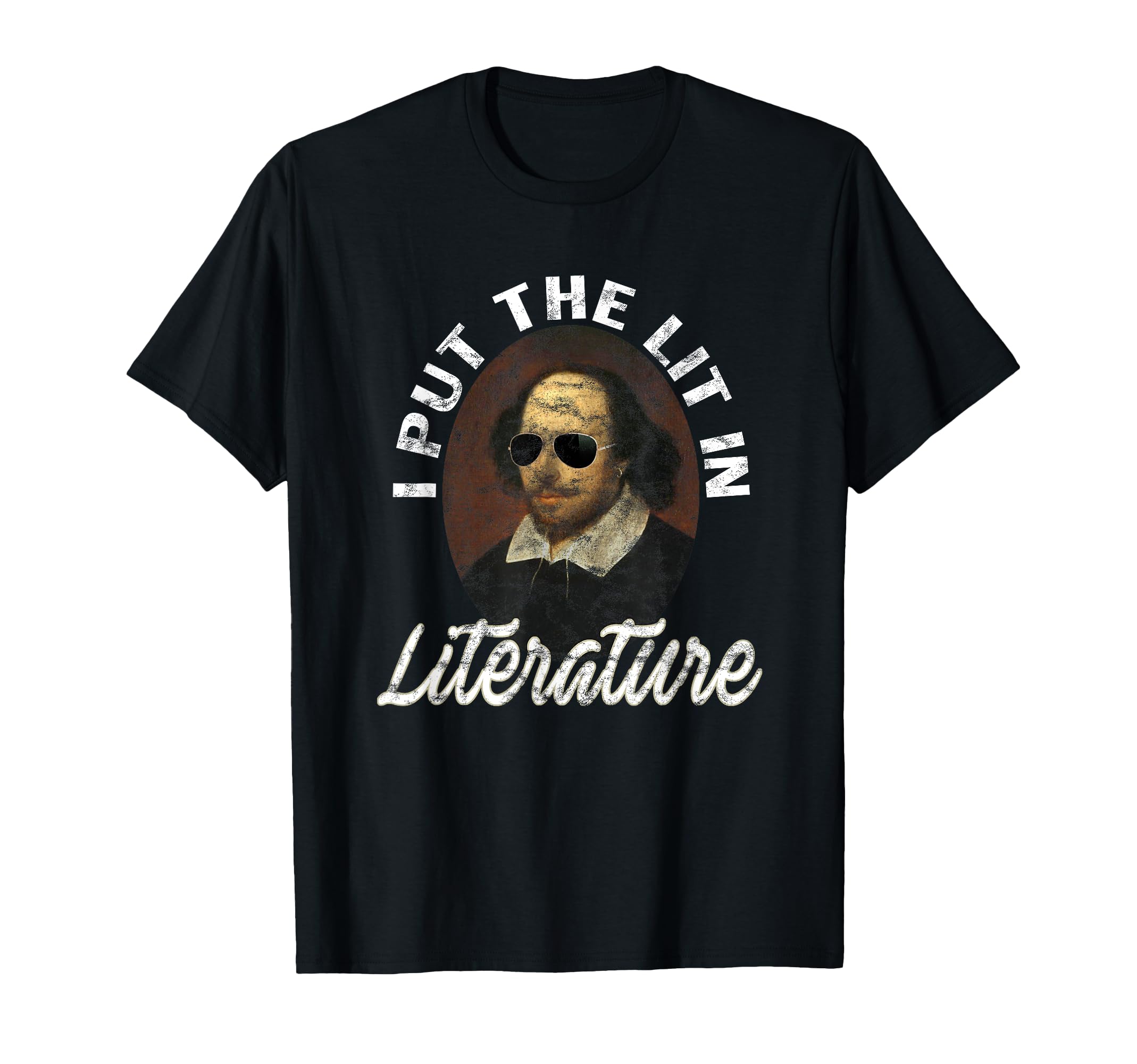 I Put Lit Literature Art Funny T-Shirt - Casual Everyday Wear for Adults - T-Shirt, Sweatshirt, Hoodie