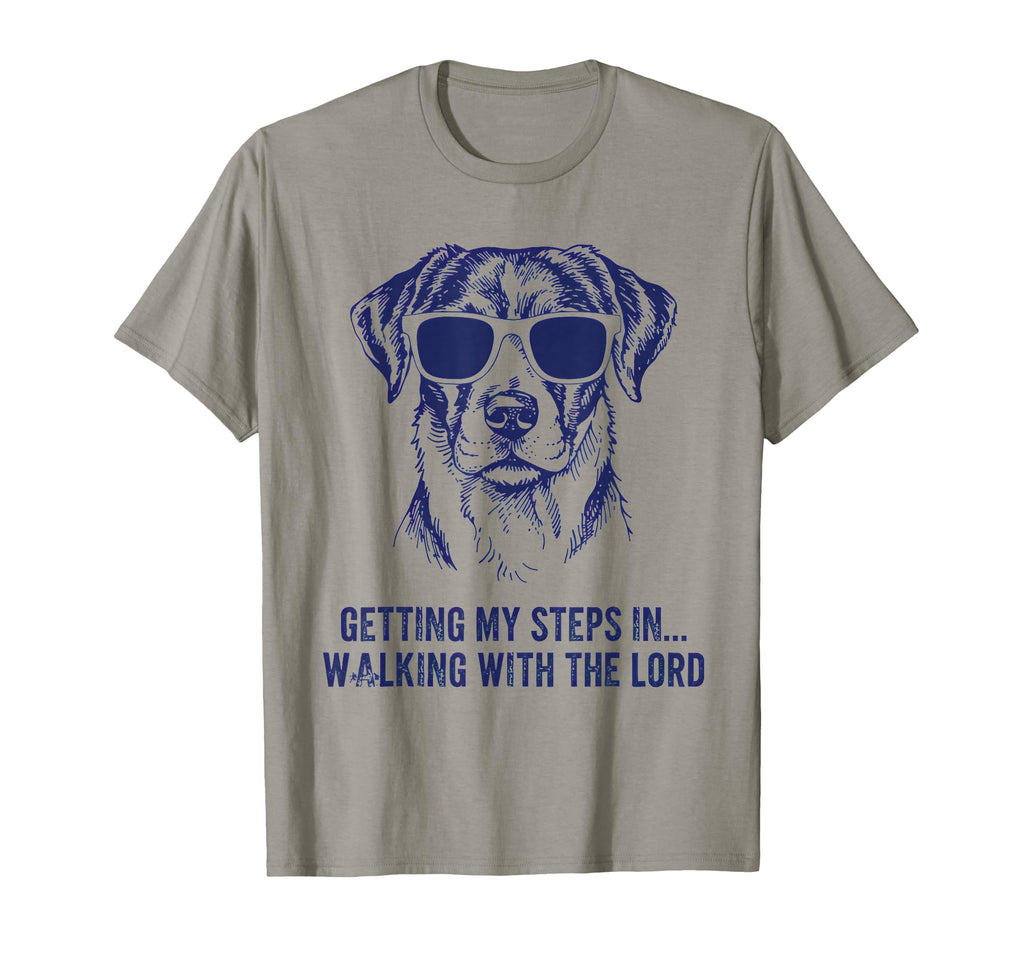 Getting My Steps Walking Lord Dog T-Shirt - Trendy Graphic for Adults - T-Shirt, Sweatshirt, Hoodie