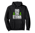 Mental Health Awareness End Stigma Hoodie - Streetwear Style for Adults - T-Shirt, Sweatshirt, Hoodie
