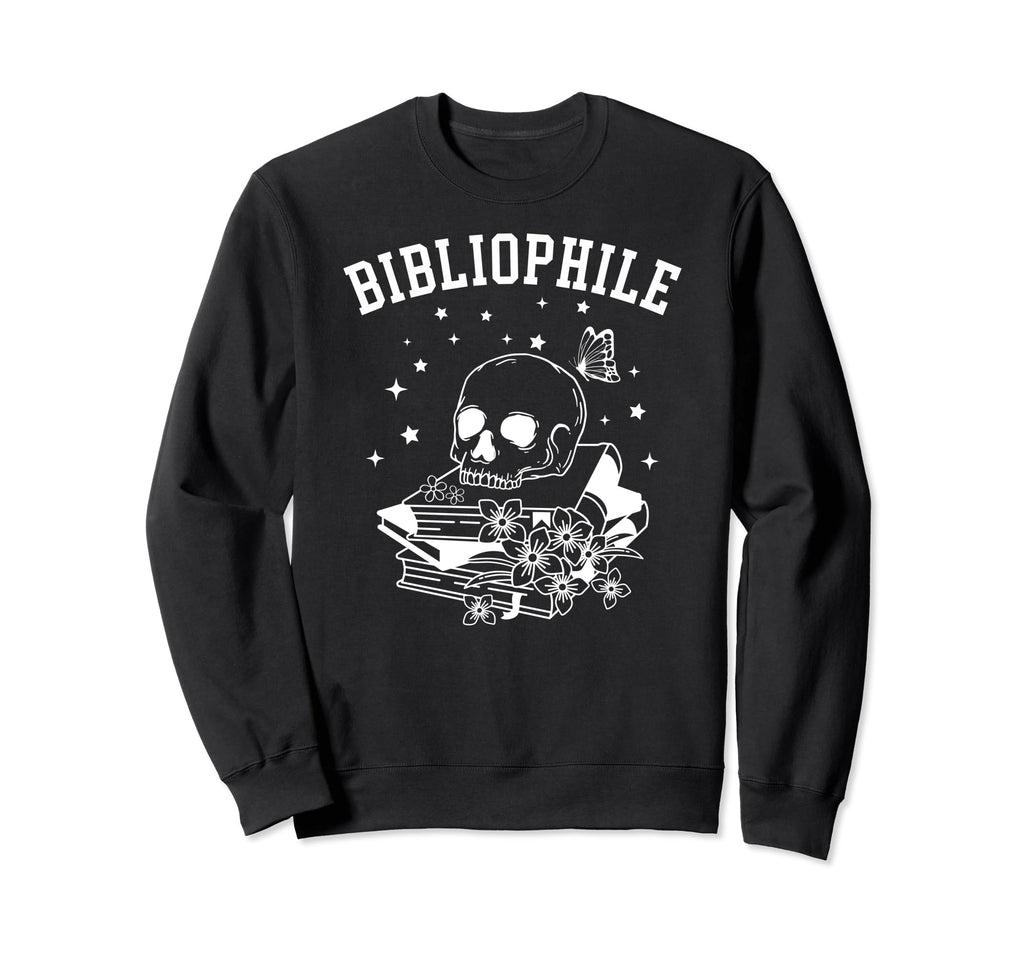 Bibliophile Book Lover Funny Sweatshirt - Fun Novelty Design for Adults - T-Shirt, Sweatshirt, Hoodie