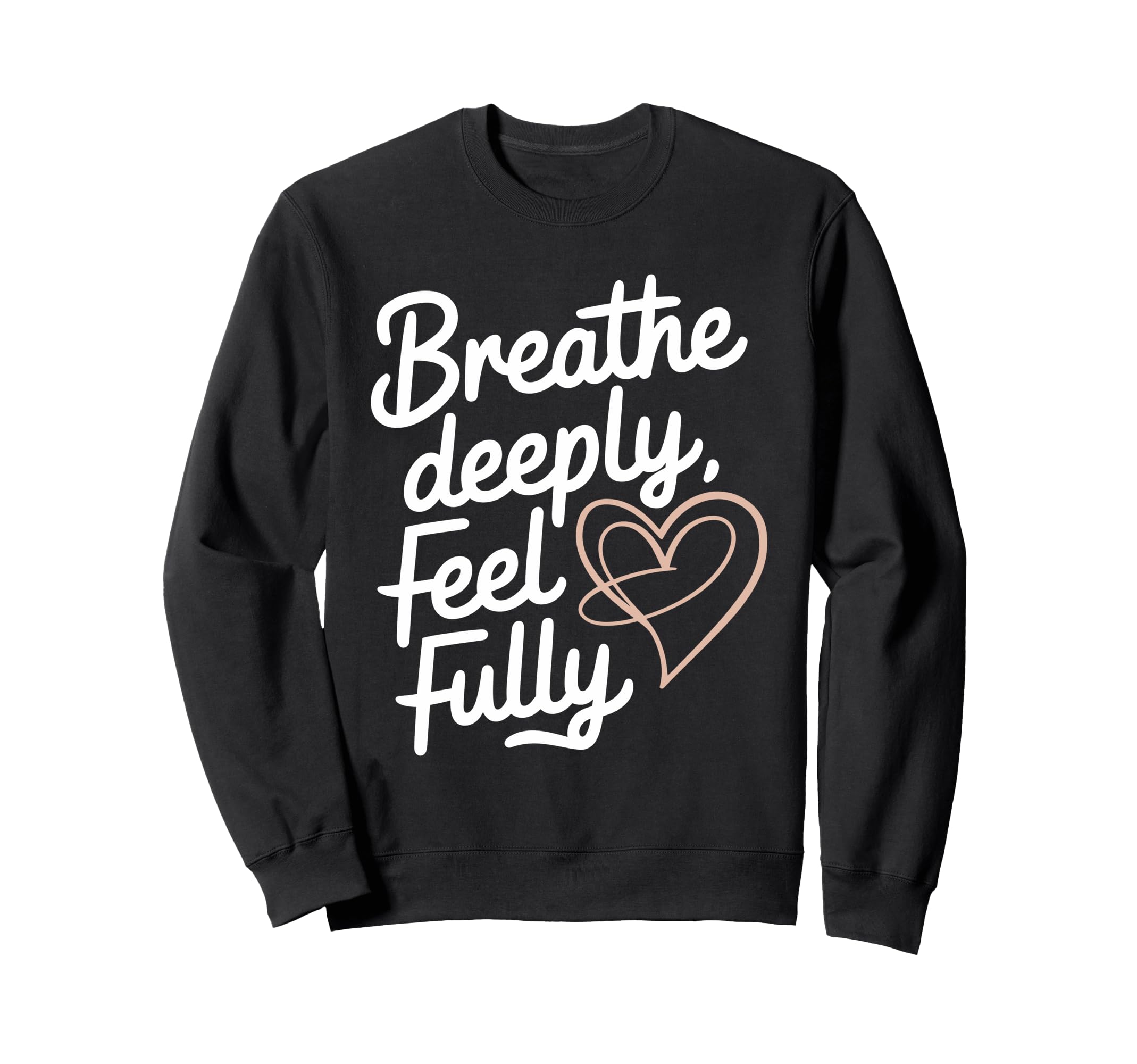 Breathwork Practitioners Mindful Sweatshirt - Aesthetic Graphic for Adults - T-Shirt, Sweatshirt, Hoodie