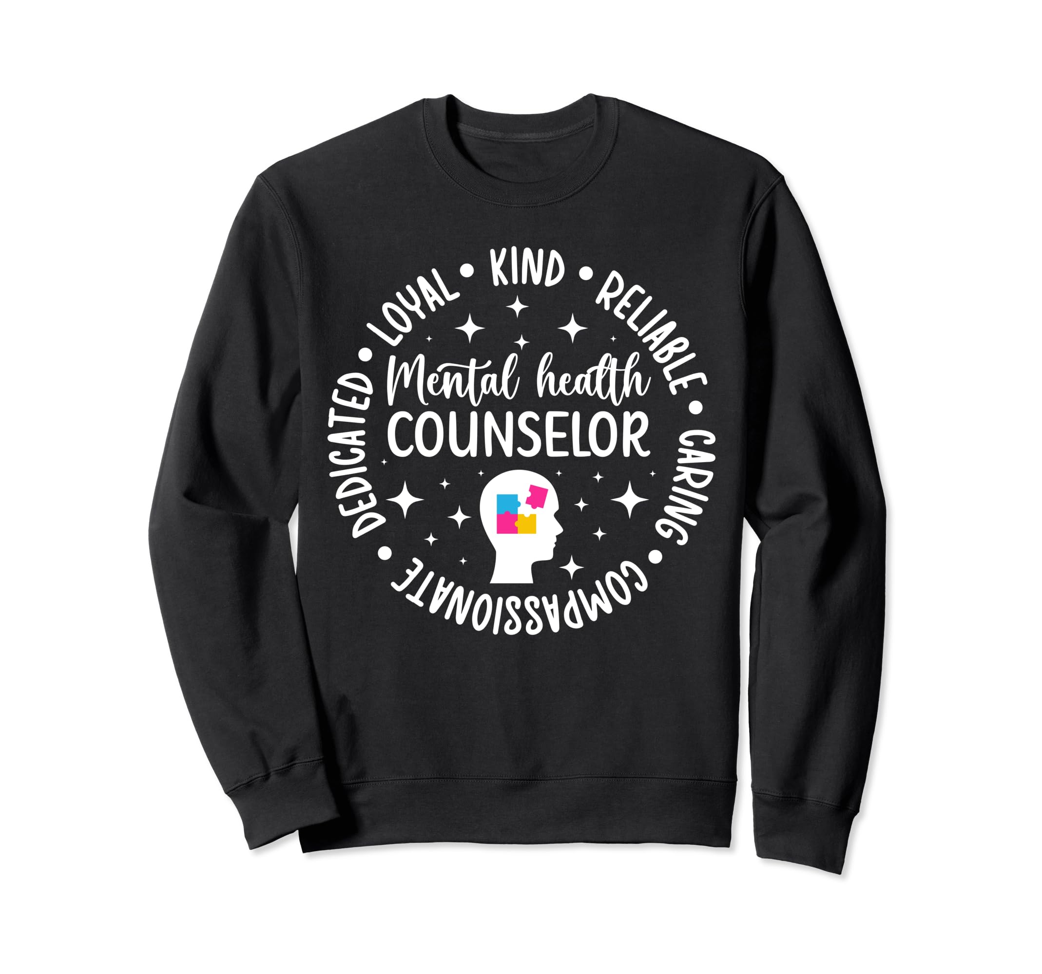 Best Mental Health Counselor Sweatshirt - Custom Art Print for Adults - T-Shirt, Sweatshirt, Hoodie