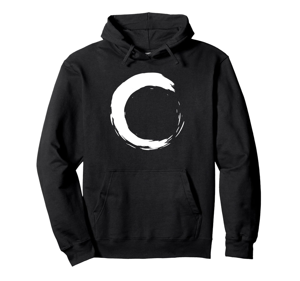 Meditation Enso Circle Mindfulness Hoodie - Graphic Print for Adults - T-Shirt, Sweatshirt, Hoodie