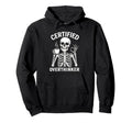 Certified Overthinker Funny Coffee Hoodie - Casual Everyday Wear Unisex - T-Shirt, Sweatshirt, Hoodie