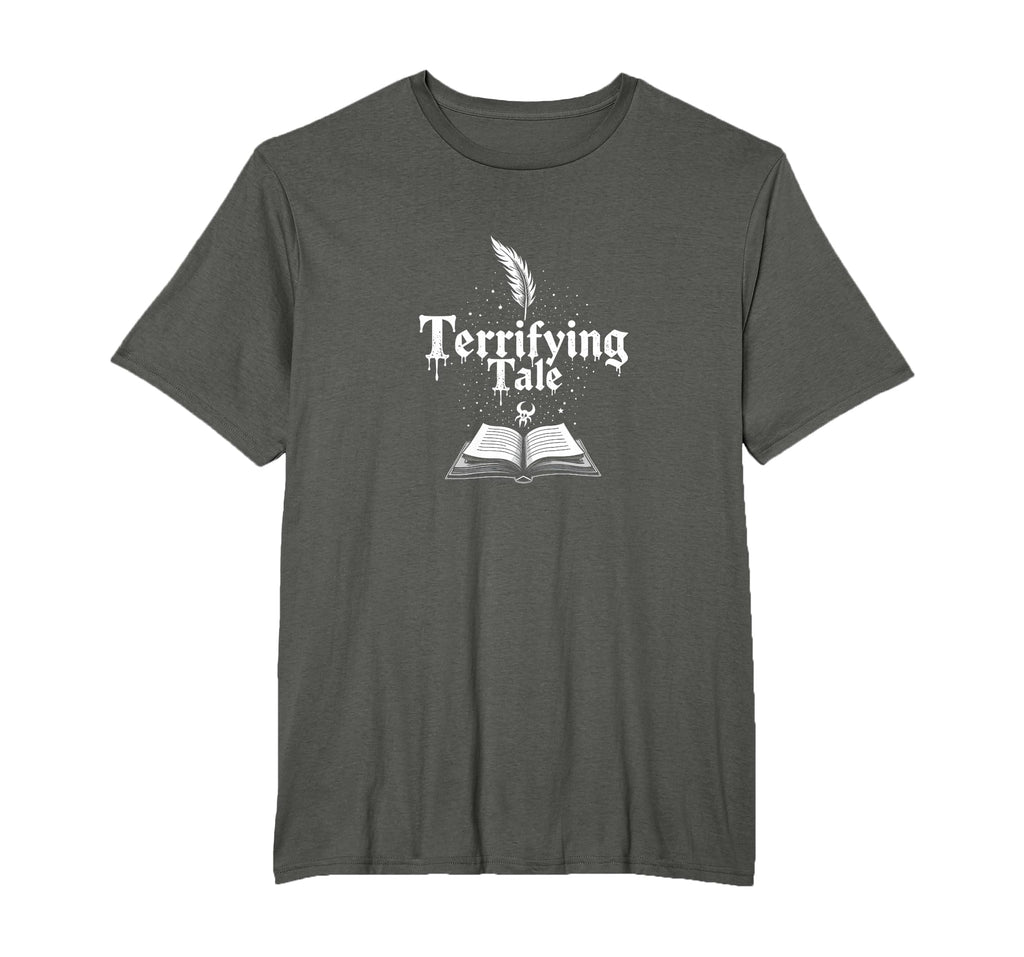 Halloween Literature Terrifying T-Shirt - Fun Novelty Design Men Women - T-Shirt, Sweatshirt, Hoodie