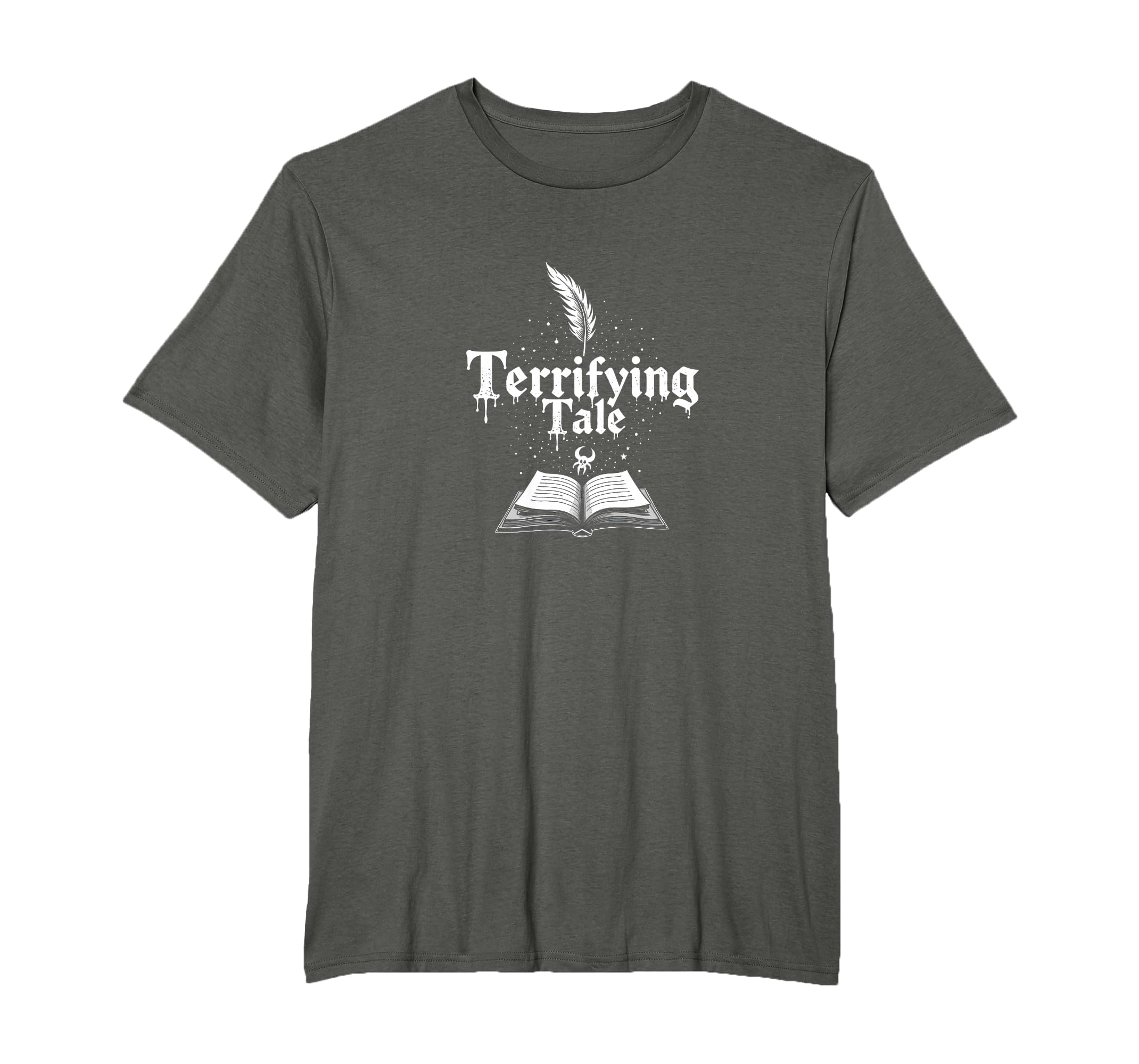 Halloween Literature Terrifying T-Shirt - Fun Novelty Design Men Women - T-Shirt, Sweatshirt, Hoodie