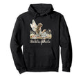 Fairy Reading Book Fairycore Aesthetic Hoodie - Minimalist Print Unisex - T-Shirt, Sweatshirt, Hoodie