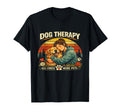 Dog Therapy Less Stress More Pets T-Shirt - Streetwear Style Men Women - T-Shirt, Sweatshirt, Hoodie